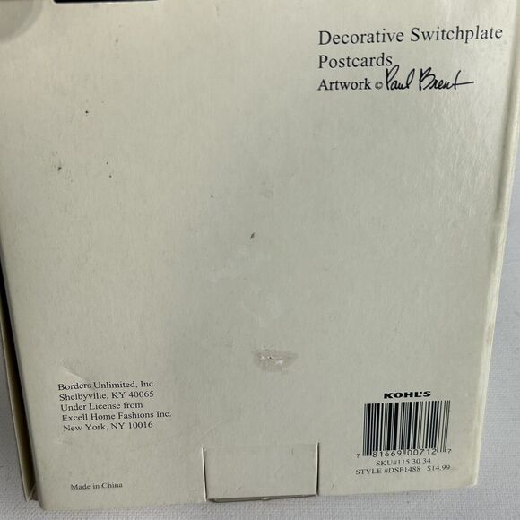 paul brent beach sun surf art Decorative switch plate Cover Room Decor - Picture 3 of 4